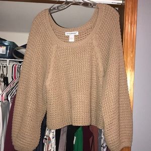 Brown hobo sweater